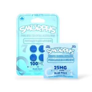 smurphs 7 hydroxymitragynine kratom extract tablets blue razz 25mg per tablet set 92433