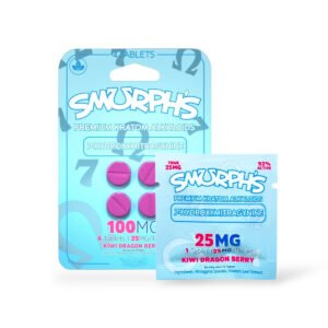 smurphs 7 hydroxymitragynine kratom extract tablets kiwi dragon berry 25mg per tablet set 12396