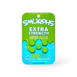 smurphs extra strength 7 hydroxymitragynine kratom extract tablets kiwi acai 80mg per tablet 5ct 45744