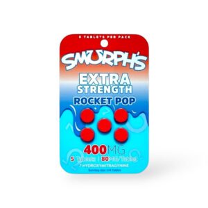 smurphs extra strength 7 hydroxymitragynine kratom extract tablets rocket pop 80mg per tablet 5ct 03833