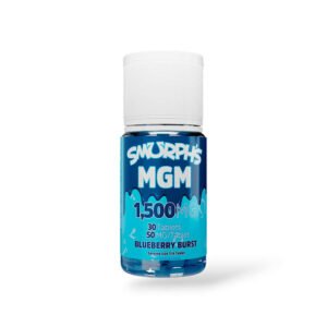 smurphs mgm blueberry burst chewable tablets 50mg 30ct 12476